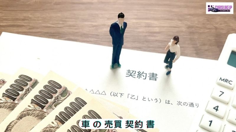 車 の 売買 契約 書